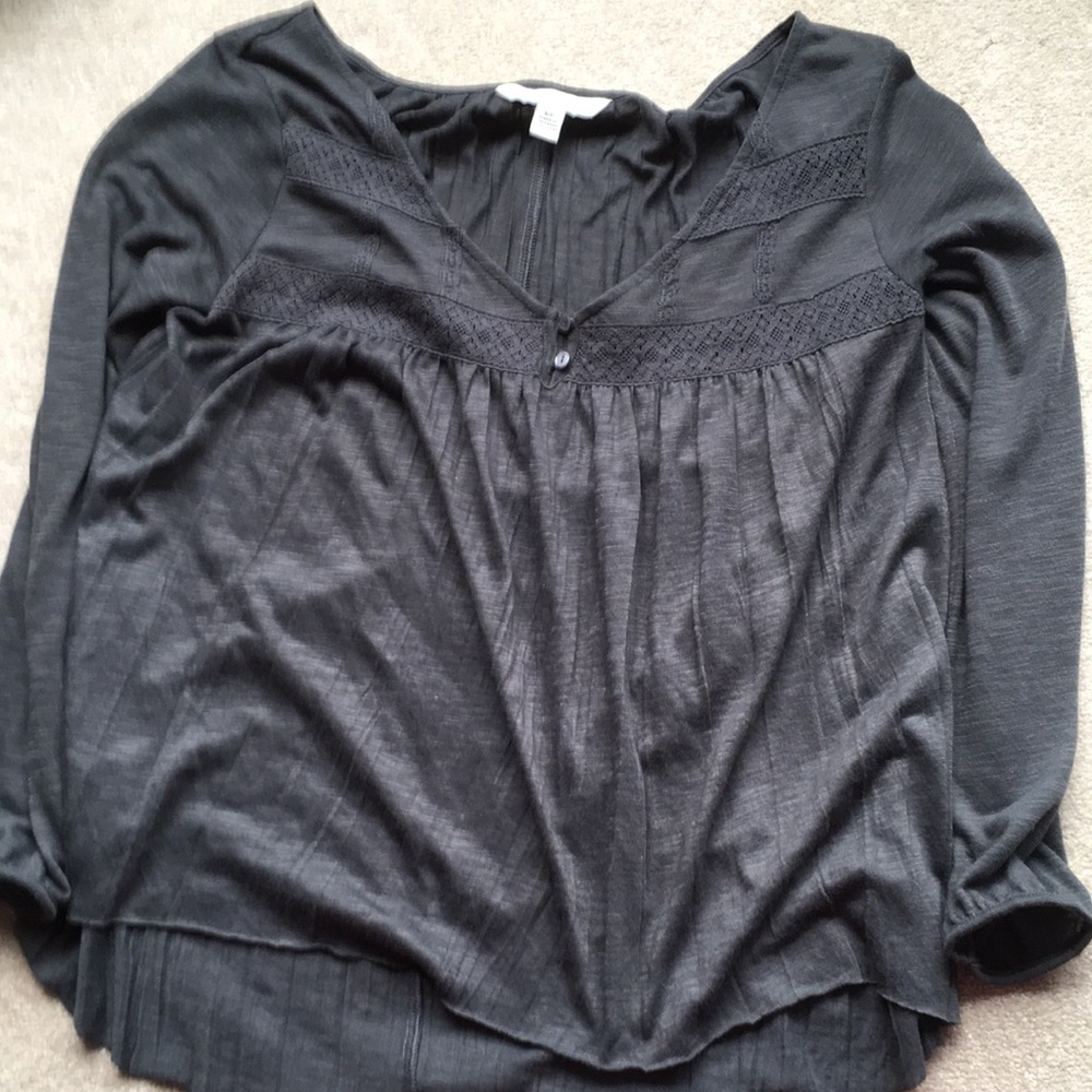 Gray blouse